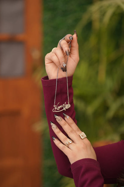 Beautiful Cusatomized Name Necklace (RO2)