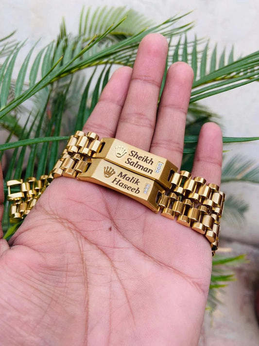 Beautiful Engraved Name Bracelet