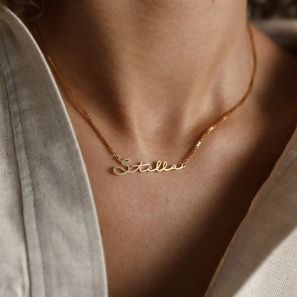 Signature Style Name Necklace