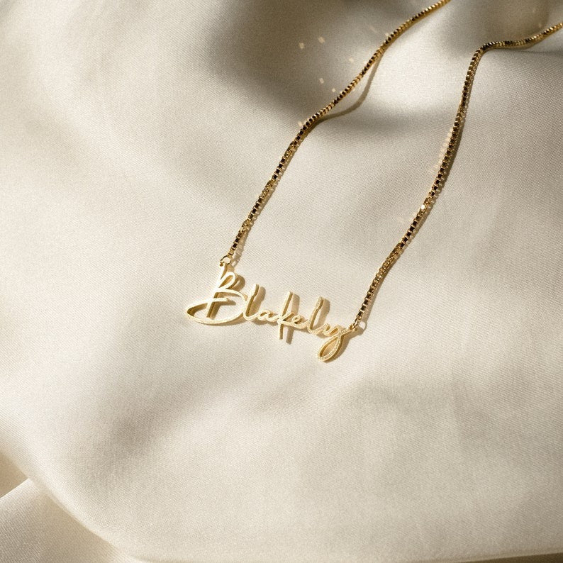 Signature Style Name Necklace